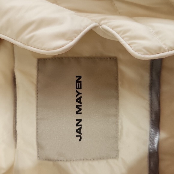 JAN MAYEN Cream Quilted Jacket - Picture 3 of 12